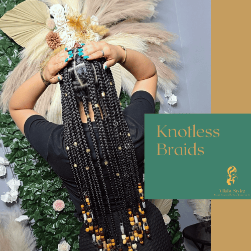 Knotless Braids on Emma