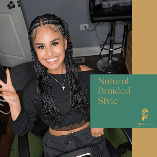 Natural Braided HairStyle