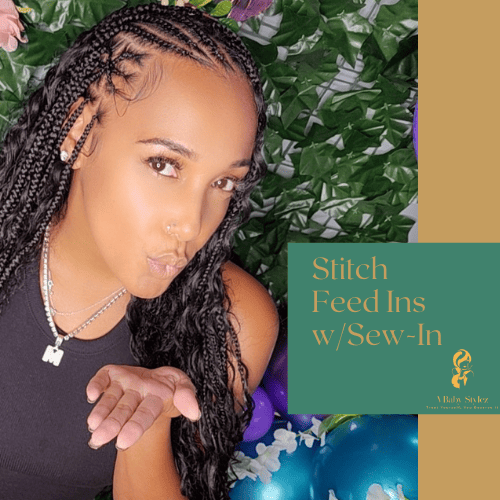 Stitch Feed In Sew-In